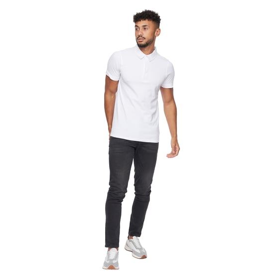 Crosshatch - "Sullivan" Poloshirt für Herren (Weiß) - Image 5