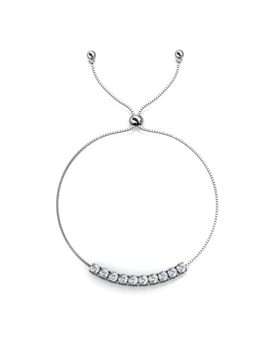 Rundes Kristall Mia Set - Silber und Kristall - Image 4