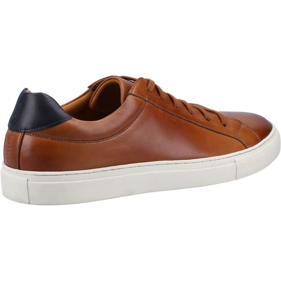 Hush Puppies Colton Leder Herren Tan Turnschuhe - Image 2