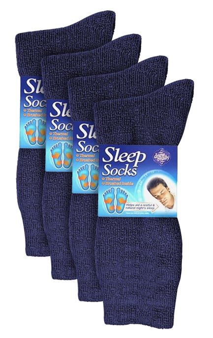 8 Pack Herren Thermo-Schlafsocken | Weiche & bequeme warme Bettsocken für Männer - Airforce - Image 2