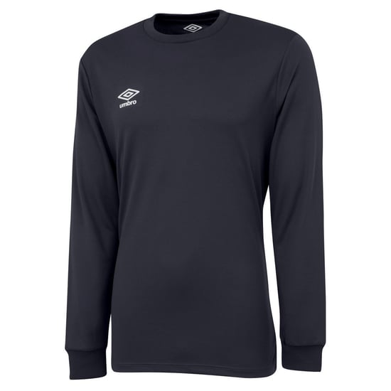 Umbro Childrens/Kids Club Long-Sleeved Jersey (Carbon/White)