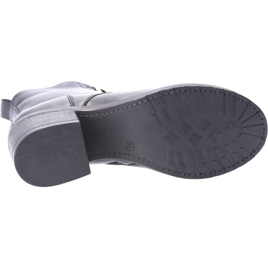 Hush Puppies Harriet Leder Damen Schwarz Stiefel - Image 3