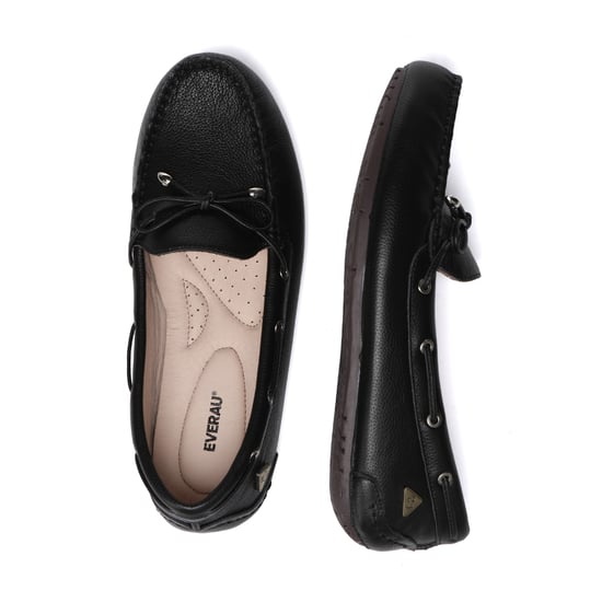 EVER AU Australien Damen Grebes Leder Slipper - Image 3
