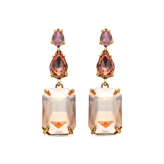 Luxenter Kiop earrings finished in 18k yellow gold