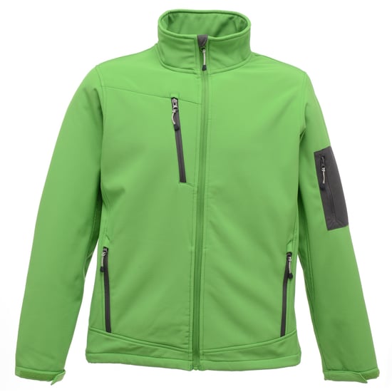 Regatta Professional - Softshelljacke Dreilagige Membrane für Herren (Neongrün/Dunkelgrau) - Image 1