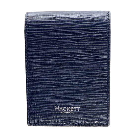 Hackett London Mens Mayfair Curzon Carte Holder in Navy - Image 2