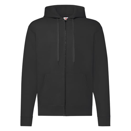 Fruit of the Loom Herren Classic Zipped Hoodie (Schwarz) - Image 1