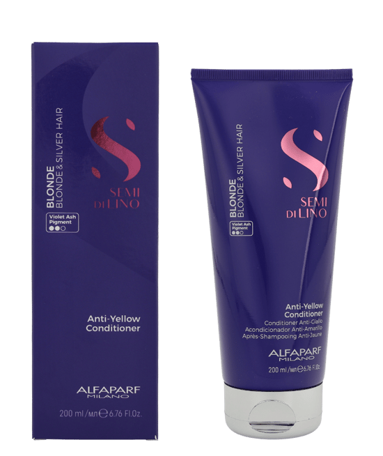 Alfaparf Semi Di Lino Anti-Yellow Conditioner. - Image 1