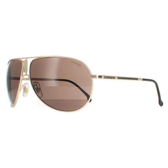 Carrera Aviator Unisex Matte Gold Brown Gipsy 65