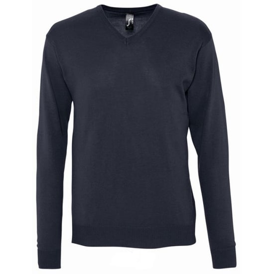 SOLS Herren Galaxy V-Ausschnitt Pullover (Marine) - Image 2