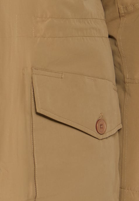 Mo Wattierter Anorak Herren Kamel - Image 3