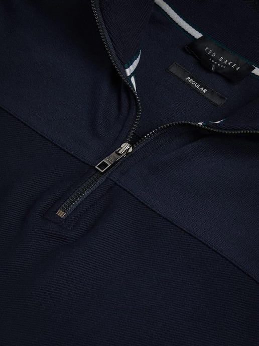 Ted Baker | Herren Langarm Pullover mit halbem Reißverschluss - Gazine - Image 4