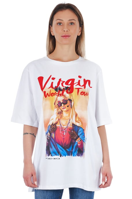 Frankie Morello Wopticalwhite T-Shirt - Image 1