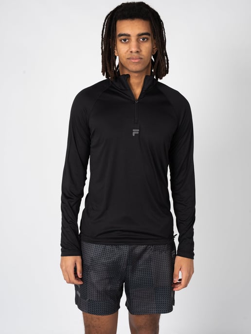 Fila Longsleeve Training Roye Herren schwarz - Image 3
