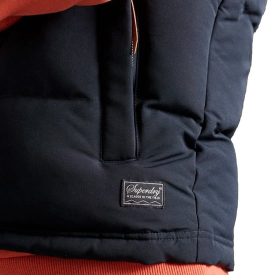 Superdry Herren Steppweste klassisches Marineblau - Image 4