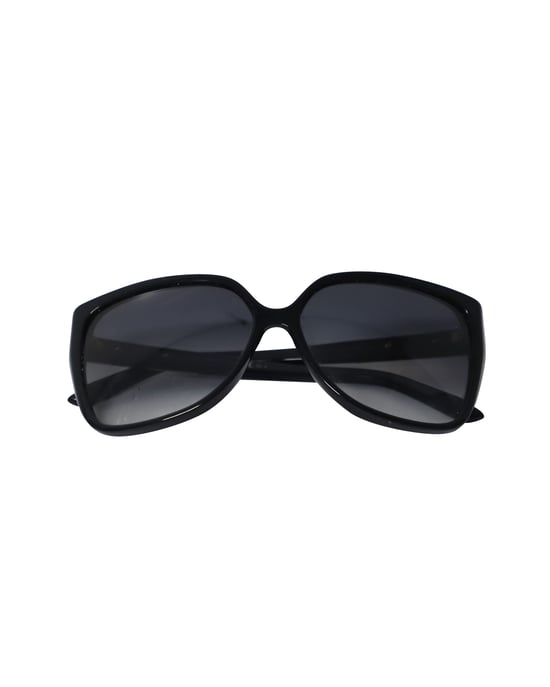 Gucci Klassische Quadratische Sonnenbrille aus schwarzem Acetat - Image 5