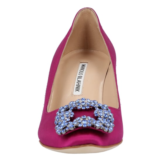Manolo Blahnik Hangisi 070 Pumpe Pink - Image 5