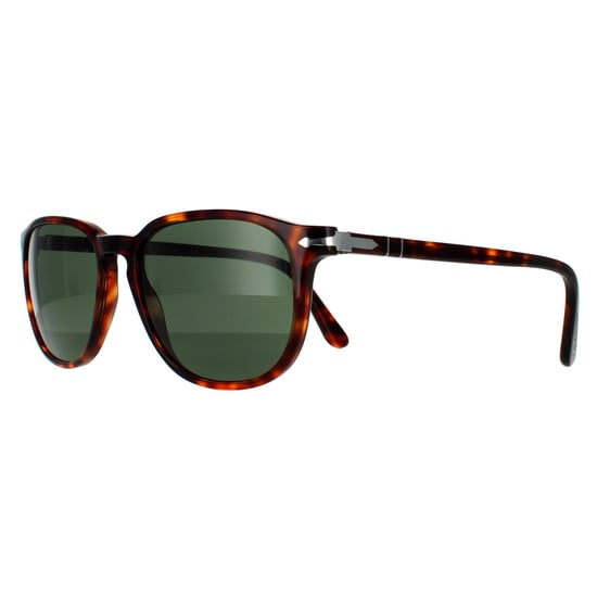 Persol Quadratische Herren Sonnenbrille Havanna Grün - Image 2
