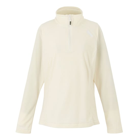 Regatta Great Outdoors Damen Fleece-Top Montes mit 1/4-Reißverschluss (Helles Vanillegelb/Weiß) - Image 1