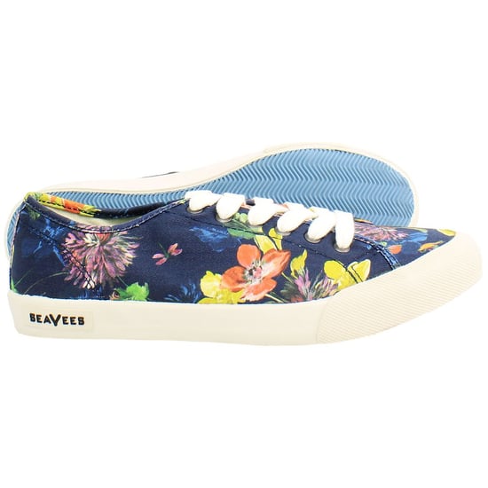 Seavees Monterey Trina Turk Damen Navy Plimsolls - Image 4