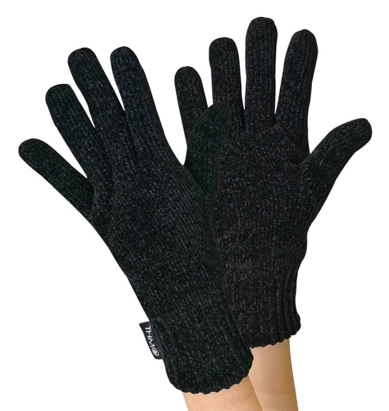THMO - Damen Outdoor Thermo Winter Chenille 3M Thinsulate Handschuhe - Image 1