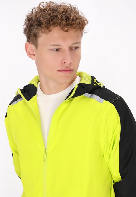 Mo Jacke Herren Limette Schwarz - Image 5