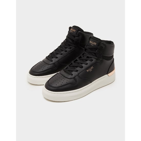 Women's Mallet Hoxton Mid-Top Trainers in Black
