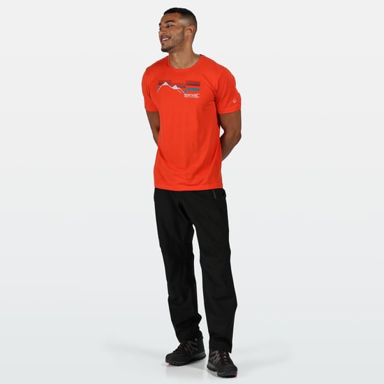 Regatta Herren Highton Stretch Überhose (Schwarz) - Image 3