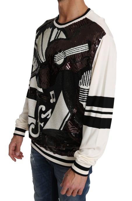 Pailletten-Seidenpullover - Image 2