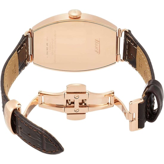 Montre Tissot Heritage Porto Pour Femmes Marron T1285093603200 - Image 4