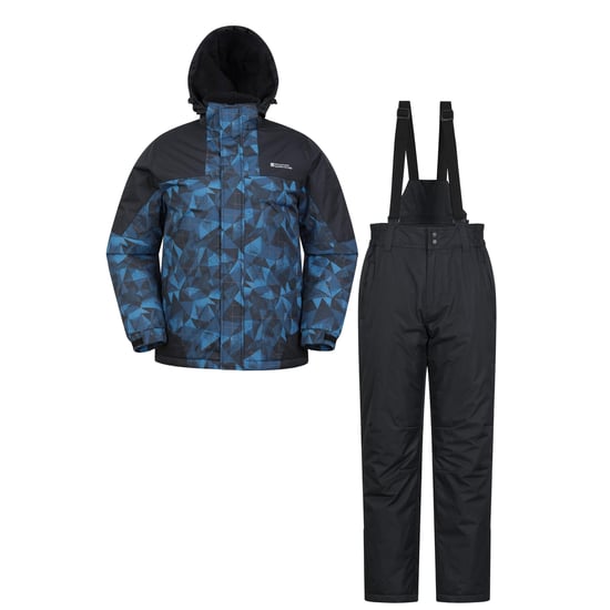 Mountain Warehouse - Skijacke und Hosen für Herren (Blau) - Image 1