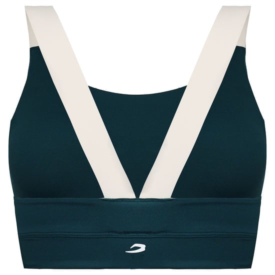 BoxRaw Alicia Damen-Sport-BH, Blaugrün - Image 2