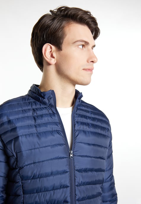 Mo Light quilted jacket Men marine
