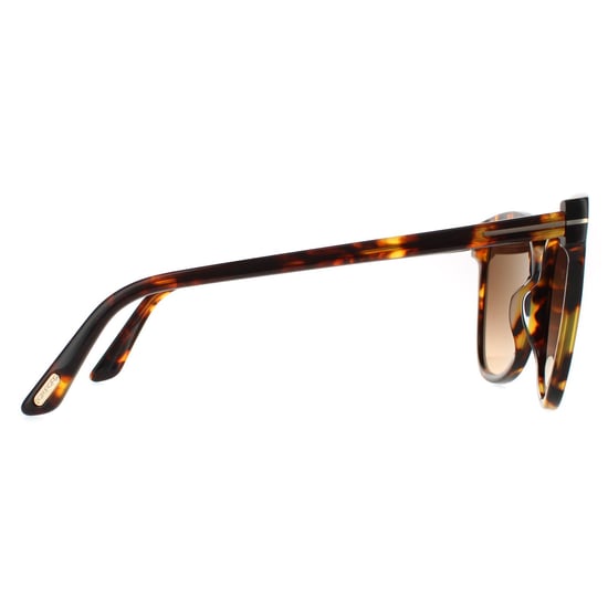 Tom Ford Cat Eye Damen Dunkel Havanna Braun Verlauf - Image 4