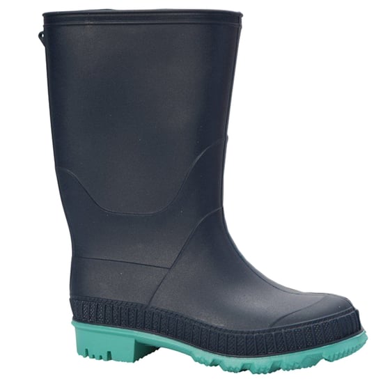 Mountain Warehouse Childrens/Kids Plain Wellington Stiefel (Navy) - Image 1