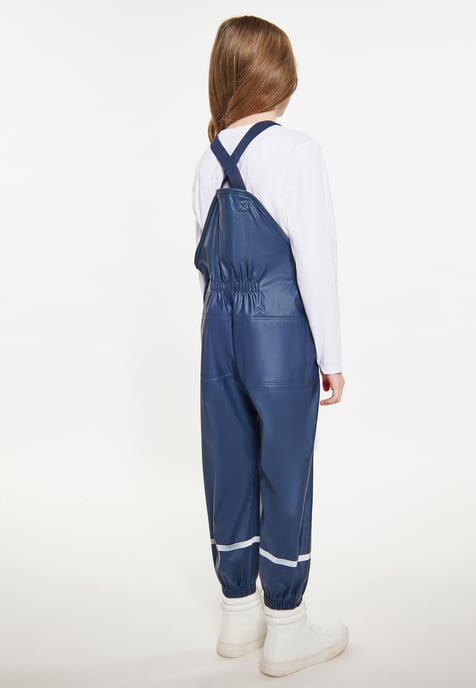 Schmuddelwedda Regenhose aus recyceltem Material Mädchen (Kids) Marine - Image 5