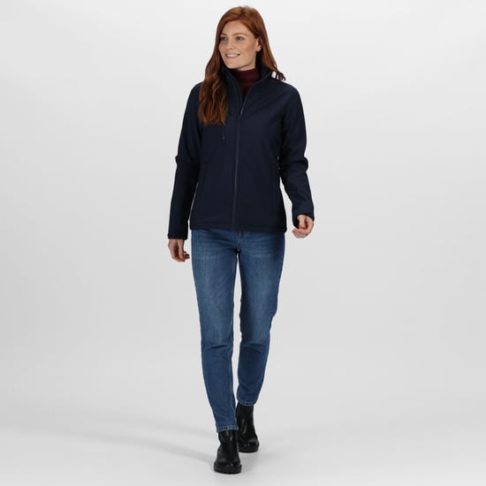 Regatta - ABLAZE Softshelljacke - Damen (Marineblau) - Image 3
