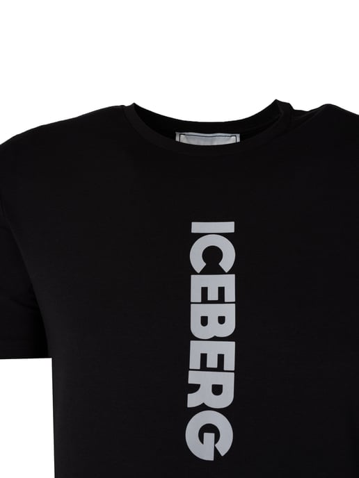 Iceberg T-Shirt C-Neck Men's Black