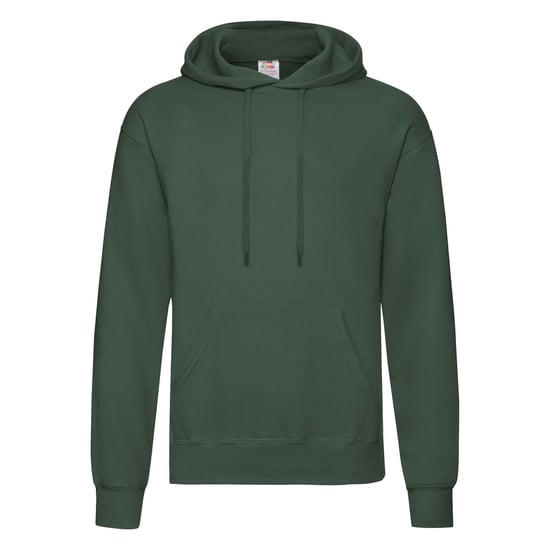 Fruit Of The Loom Unisex Erwachsene Klassisches Sweatshirt mit Kapuze (flaschengrün) - Image 1