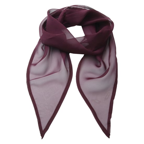 Premier - "Colours" Schal für Herren/Damen Unisex (Aubergine) - Image 1