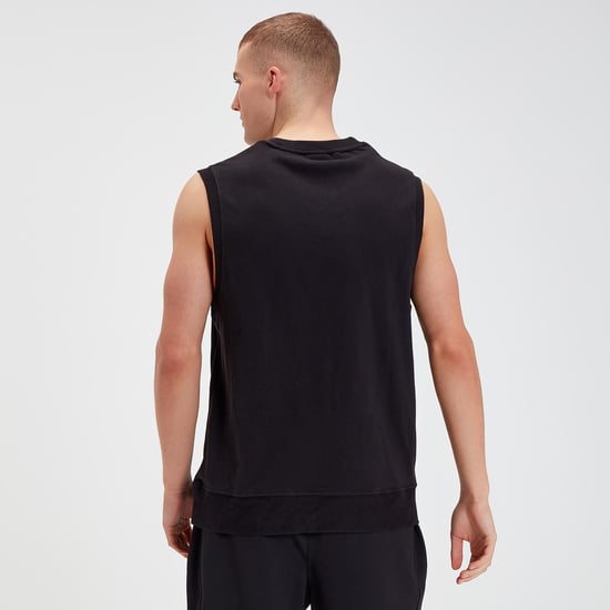 MP Men's Rest Day Tank - Washed Black - Image 3