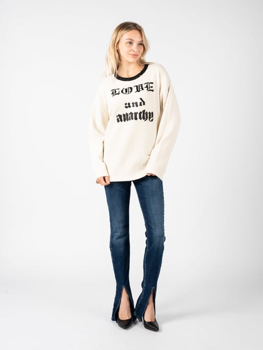 Pinko Pullover Barbaresco Damen weiß - Image 5