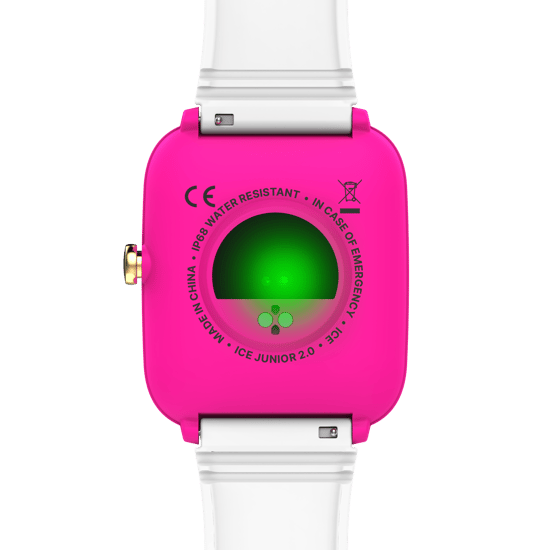 Ice Watch Ice Smart Junior 2.0 - Auffälliges Pink - Weiße Mädchen Uhr 022798 - Image 3