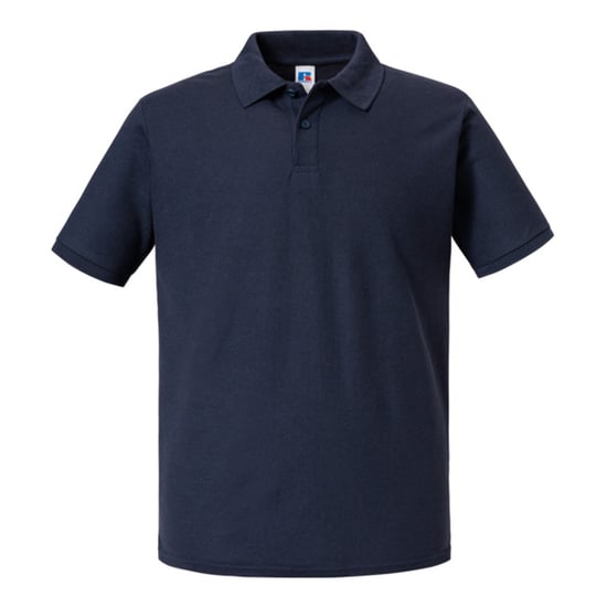 Russell - "Authentic Eco" Poloshirt für Herren (Dunkelblau) - Image 1