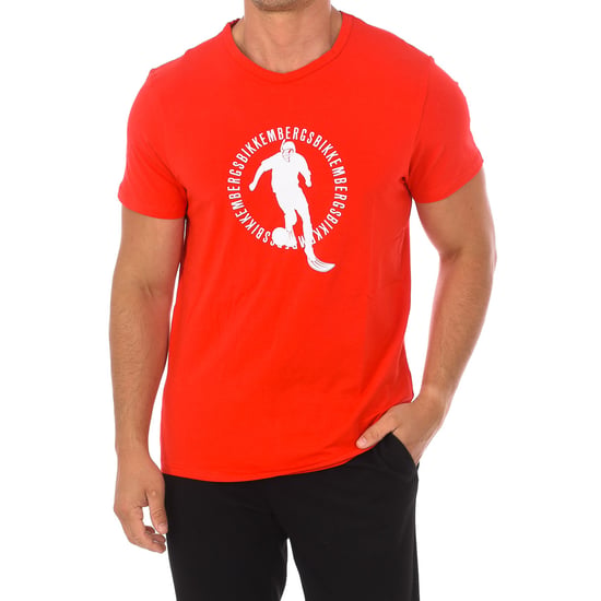 PUPINO Herren Kurzarm Rundhals T-Shirt BKK1MTS02 - Image 1