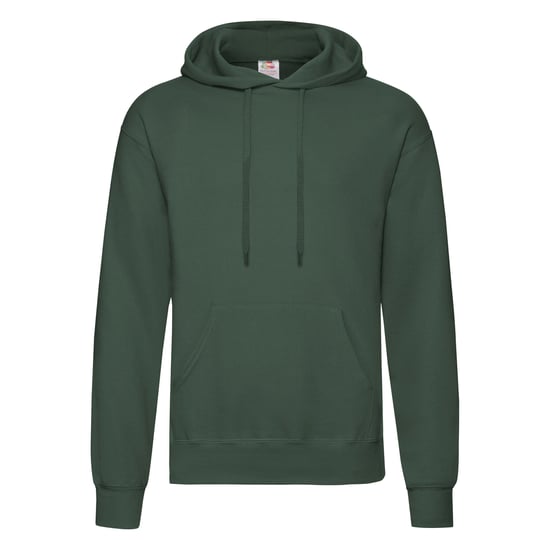 Fruit Of The Loom Herren Sweatshirt mit Kapuze / Hoodie (Flasche grün) - Image 1