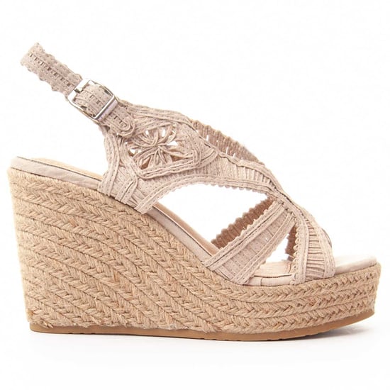 Montevita Wedge Sparto Sandale Spartsum10 in Beige - Image 1