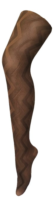Sock Snob - Farbige 80 Denier blickdichte Damenstrumpfhose - Weave - Image 1