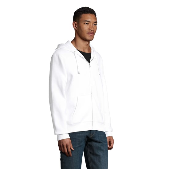 SOLS - "Spike" Hoodie mit durchgehendem Reißverschluss für Herren (Weiß) - Image 3