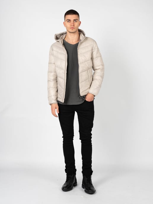Guess Jacke Down Jkt Herren grau - Image 2